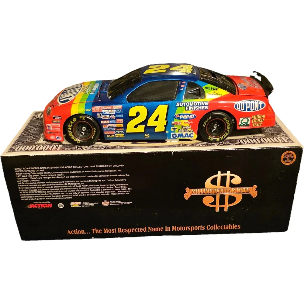 1997 Jeff Gordon #24 DuPont Million Dollar Date Monte Carlo Bank 1/24 Action